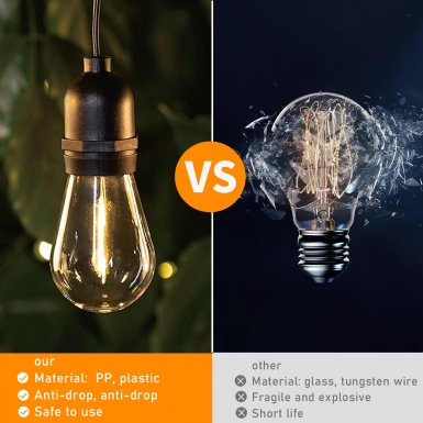 LED户外灯 - HCP090 S14合规圆线高压灯串